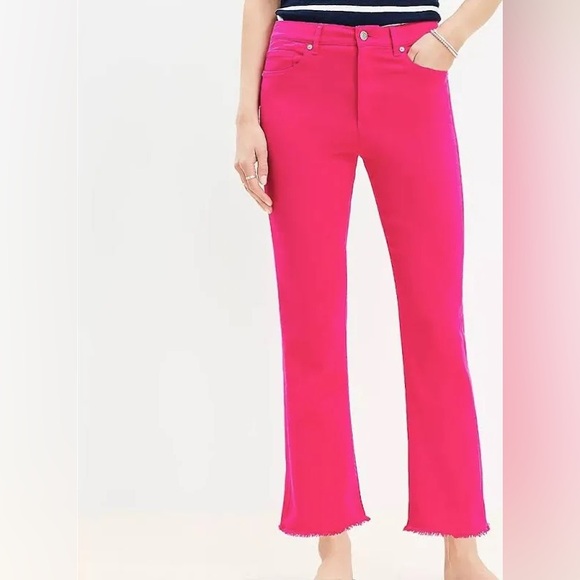 Ann Taylor Loft Straight leg jean from the LOFT - Picture 1 of 4